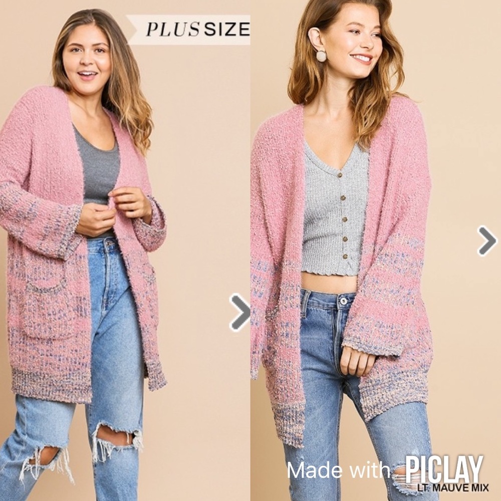 Umgee | Pink Cardigan